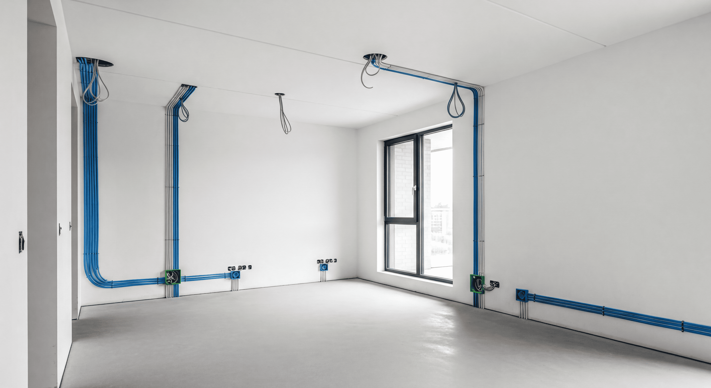 Белый каркас